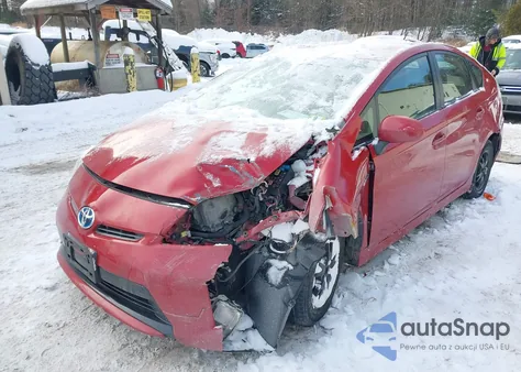 2012 Toyota Prius Two from USA, damaged, VIN JTDKN3DU8C5440080